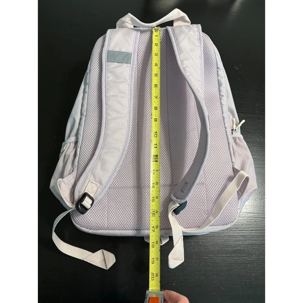 Embark Ripstop Backpack Lavender Purple Multi-Pocket School Travel Bag